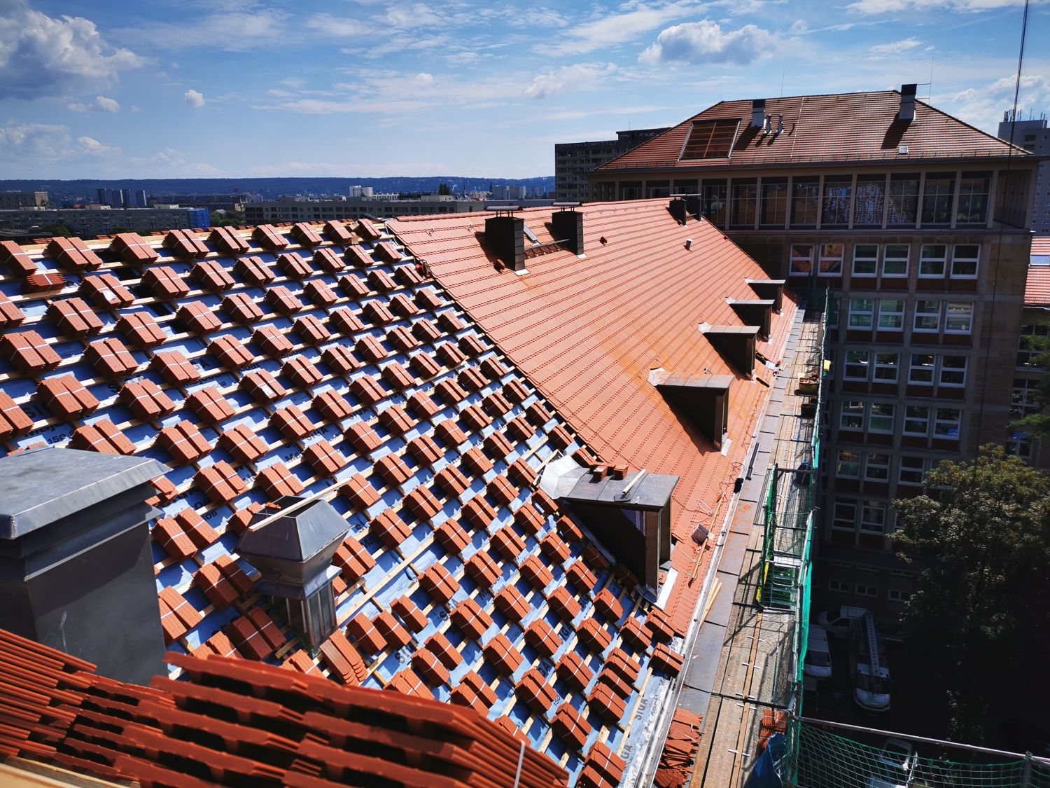 Wohnhaus-Dachsanierung